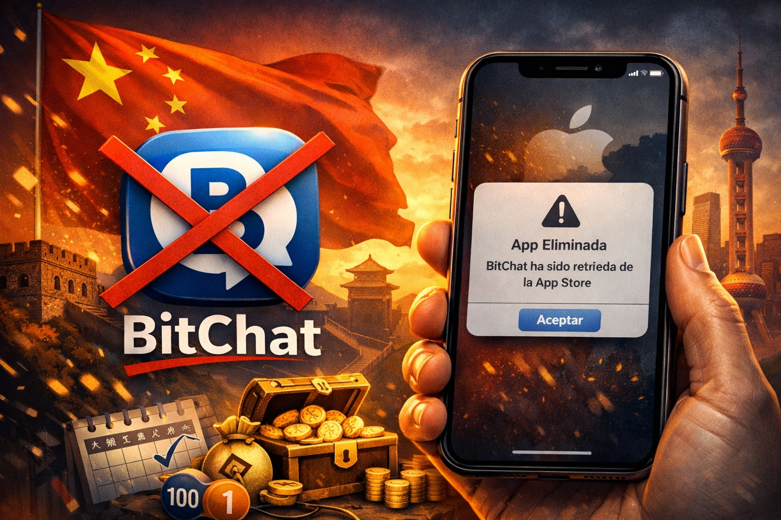 Bitchat es retirado de la tienda de Apple en China
