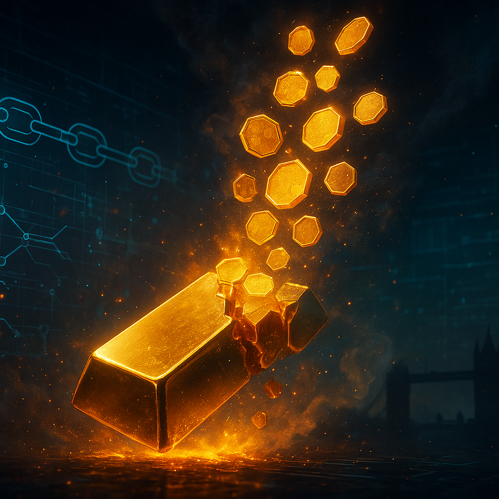 Reguladores británicos solicitan comentarios sobre exenciones regulatorias para oro tokenizado