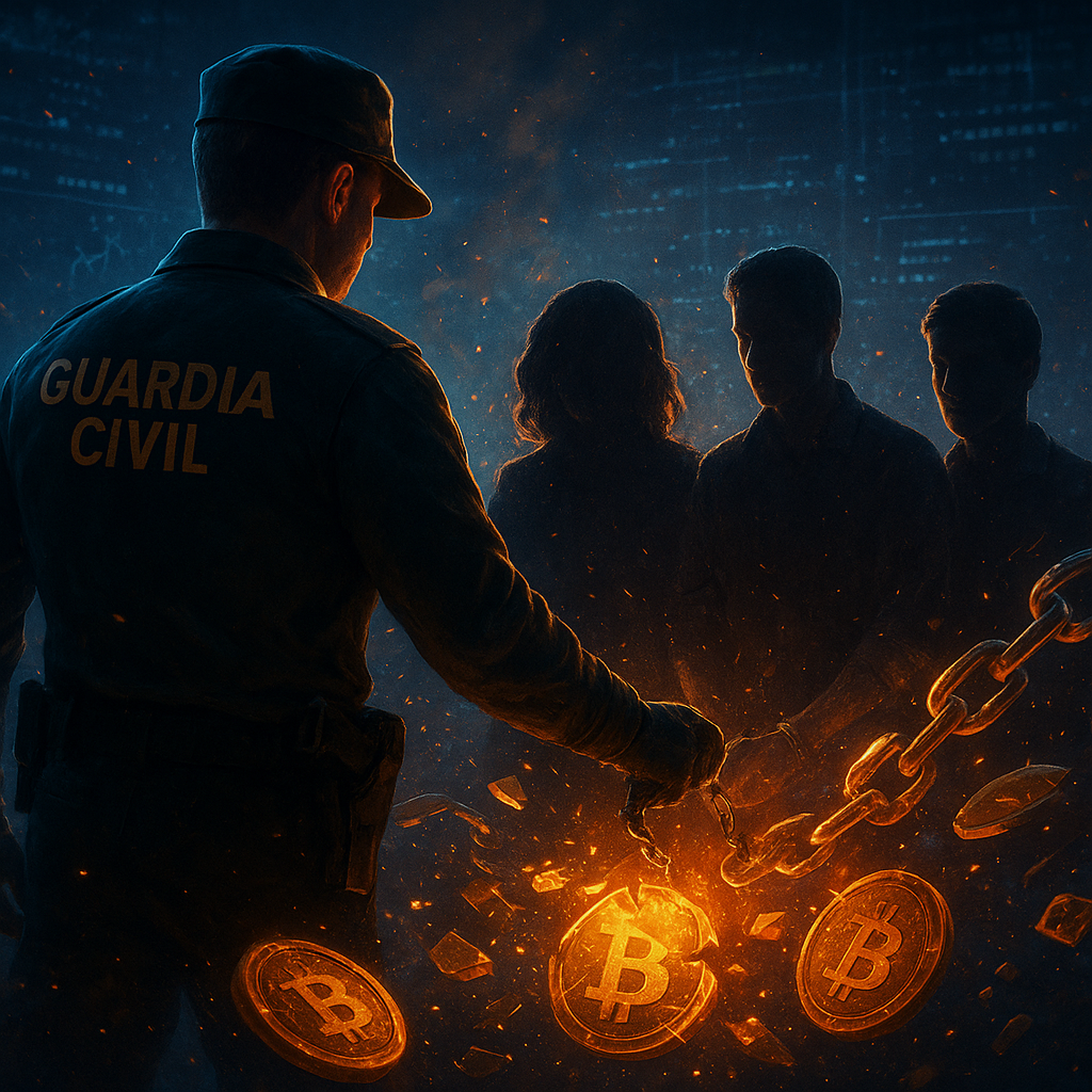Estafa familiar en Cáceres: la Guardia Civil desarticula red de falsas inversiones en criptomonedas por 700.000 euros