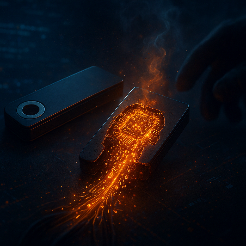 Hardware wallets Ledger comprometidas con chips espía: así roban las frases semilla
